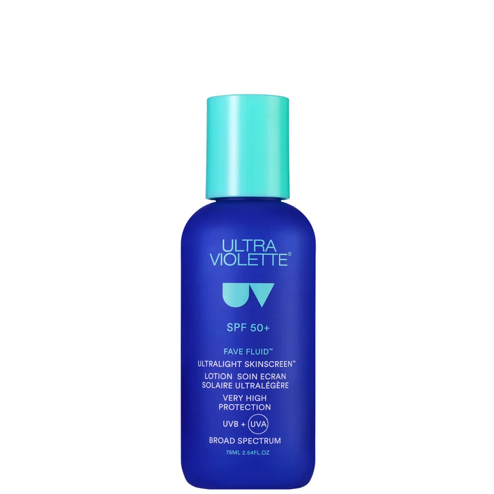 Ultra Violette Fave Fluid SPF 50+ Lightweight Skinscreen 75ml