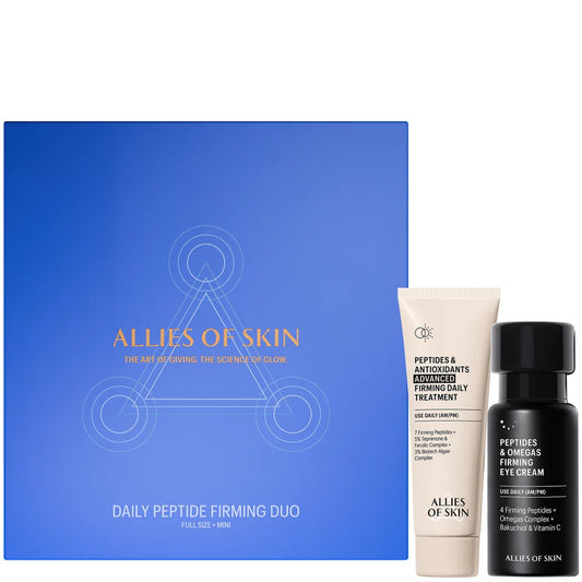Allies of Skin Daily Firming Duo Peptide Eye Cream Value Kit (Worth £116)