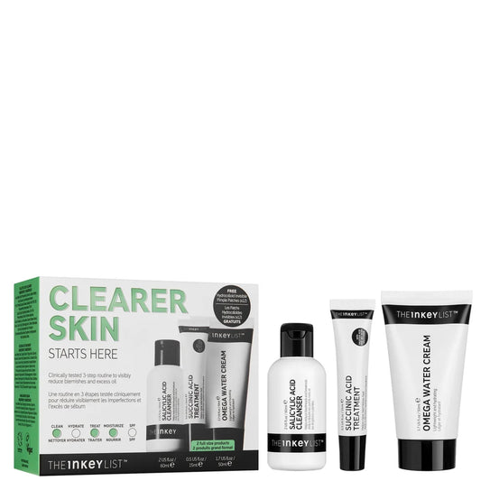 The Inkey List Clearer Skin Starts Here (Worth £30.00)