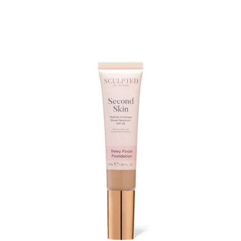 Sculpted by Aimee Second Skin Dewy Foundation (Various Shades) 30ml