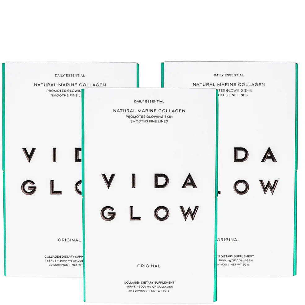 Vida Glow Natural Marine Collagen 3 Month Supply