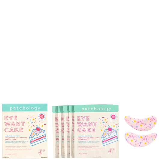 Patchology Eye Want Cake Limited Edition Smoothing & Hydrating Eye Patches - 5 Pack
