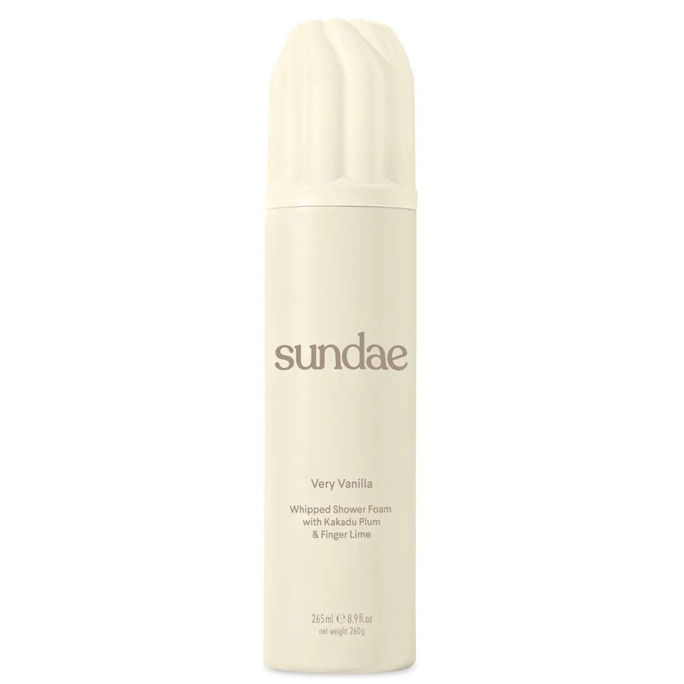 SUNDAE Very Vanilla Whipped Shower Foam 260ml
