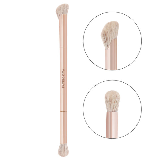 PATRICK TA Dual-Ended Precision Sculpting Brush