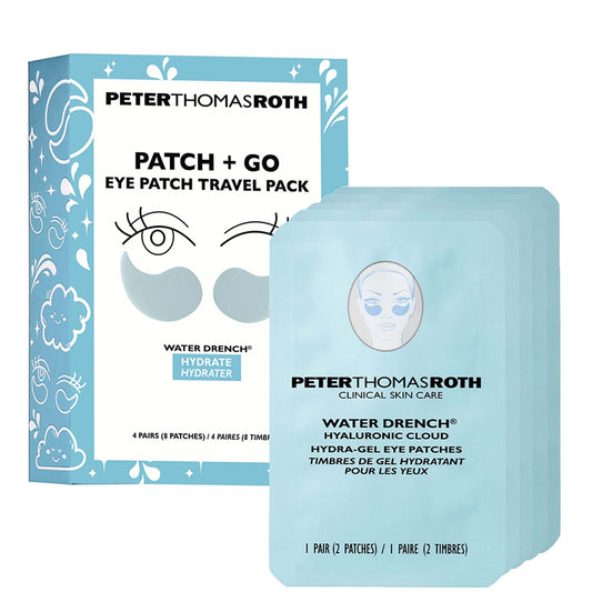 Peter Thomas Roth Water Drench Hydra-gel Eye Patches Travel Pack 4-pairs