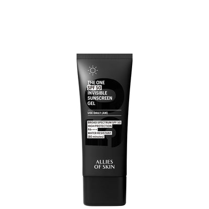 Allies of Skin THE ONE SPF 50 Invisible Sunscreen Gel 20ml