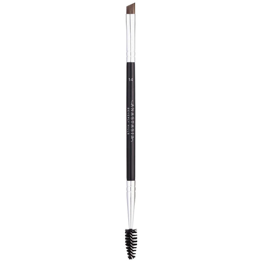 Anastasia Beverly Hills #14 Duo Brow/Eye Liner Angled Cut/Spooley Synthetic Brush