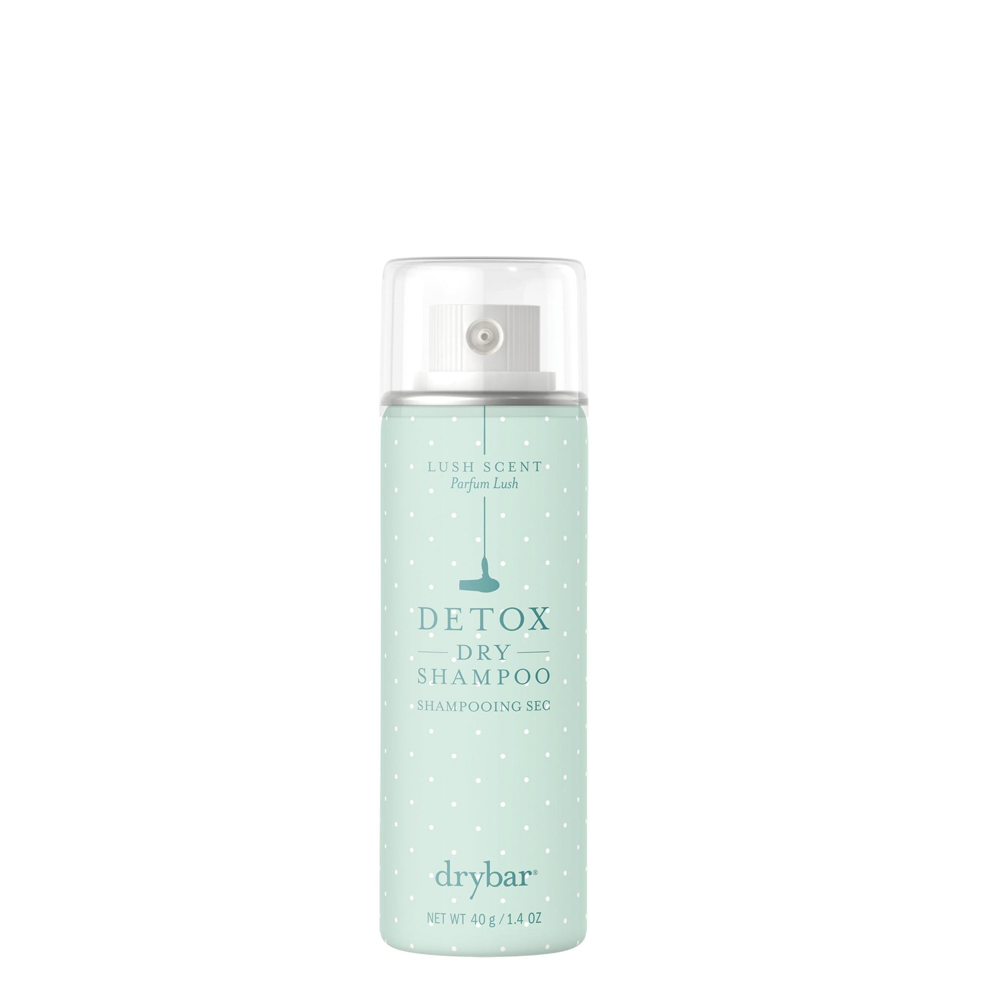 Drybar Detox Dry Shampoo Lush Scent Travel Size 40g