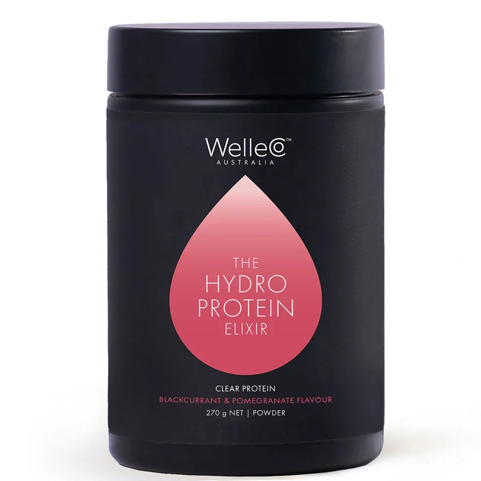 Welleco The HydroProtein Elixir - Blackcurrant & Pomegranate 270g