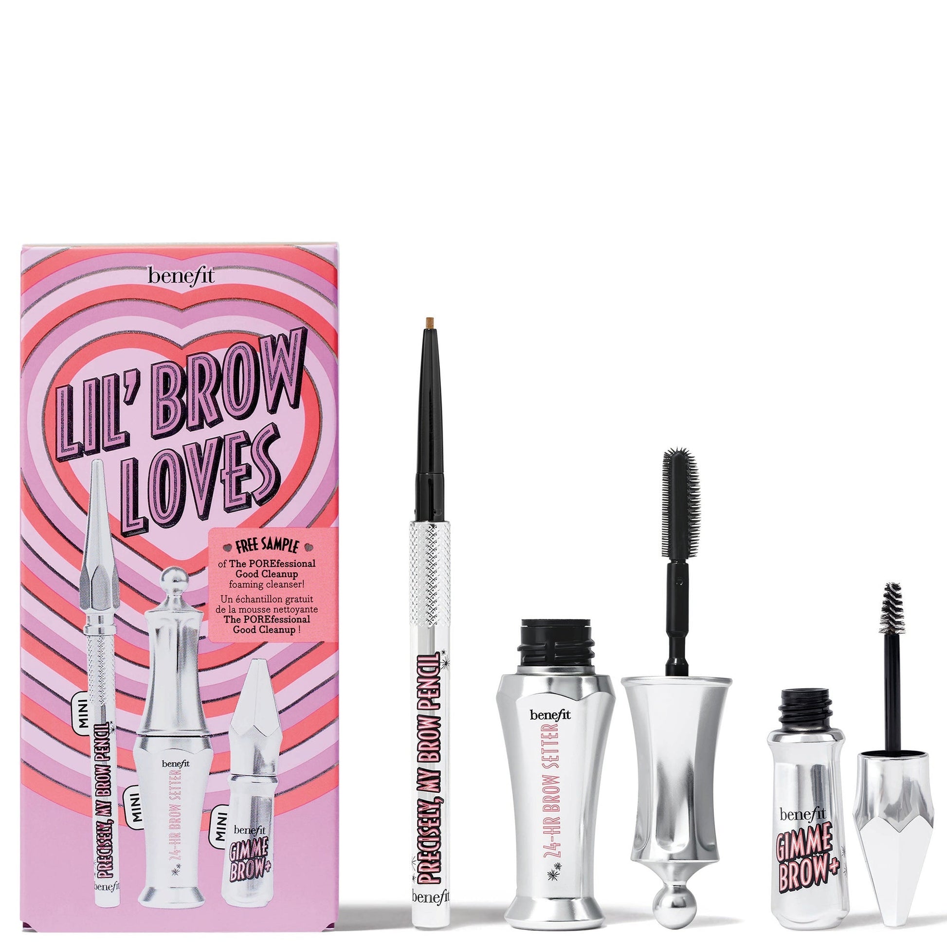 benefit Lil' Brow Loves Mini Brow Set (Various Shades)