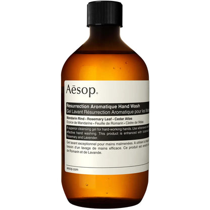 Aesop Resurrection Aromatique Hand Wash 500ml with Screw Cap