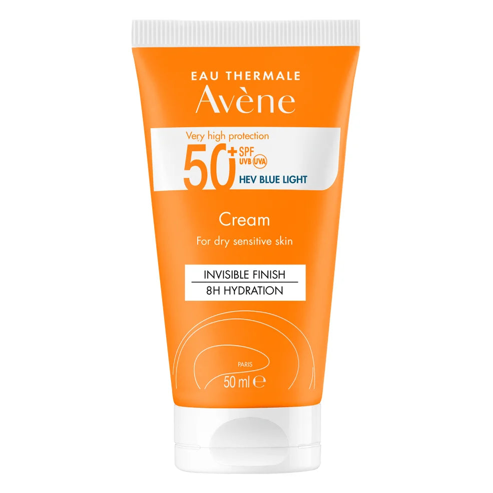 Avène Very High Protection Sun Cream SPF50+ for Dry, Sensitive Skin 50ml