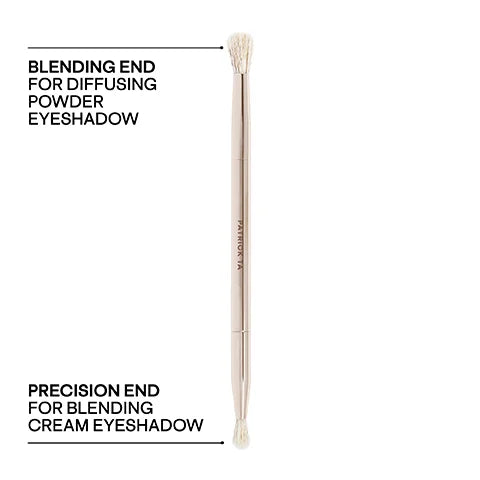 Patrick Ta Dual Ended Eyeshadow Brush