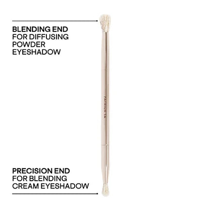 Patrick Ta Dual Ended Eyeshadow Brush