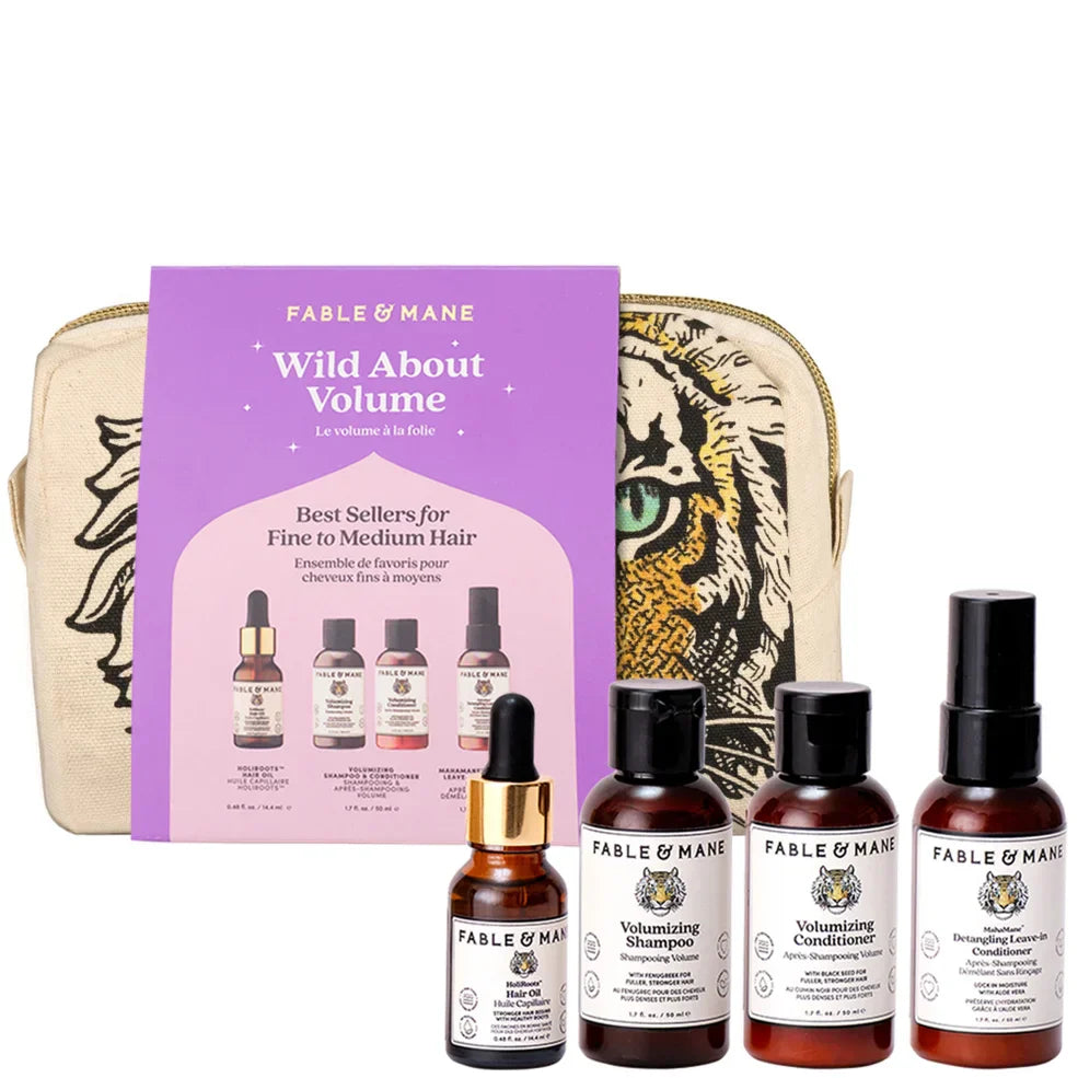 Fable & Mane Wild About Volume Hair Set