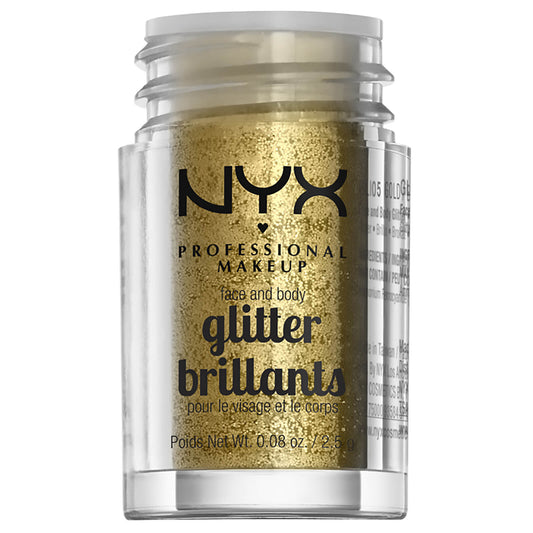 NYX Professional Makeup Face & Body Glitter (Various Shades)