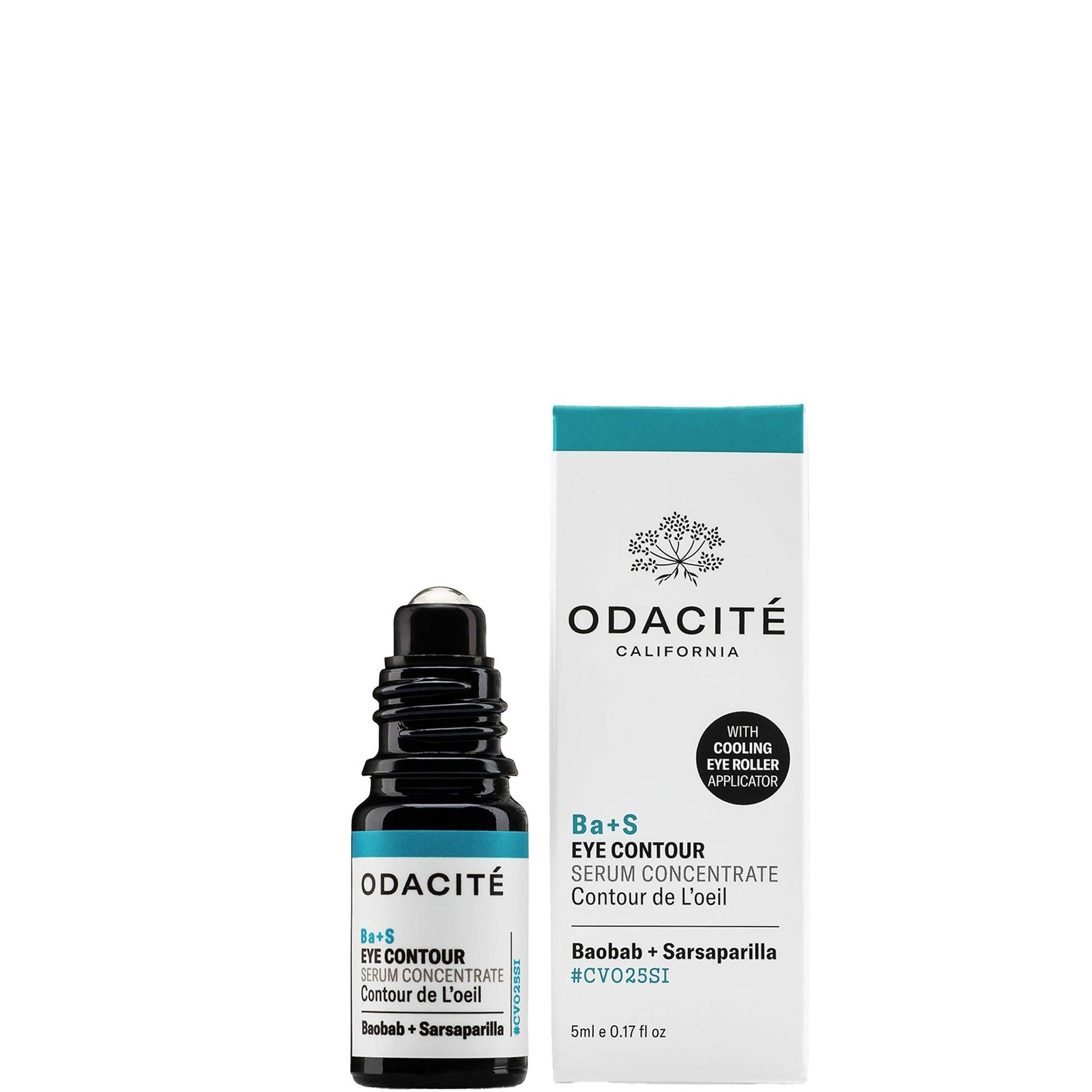 Odacité Eye Contour Serum Concentrate (Baobab + Sarsaparilla) with Roller