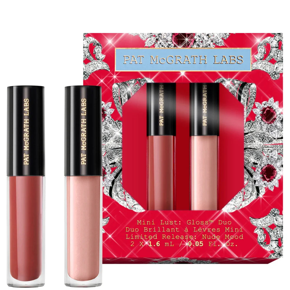 Pat McGrath Labs Mini LUST Gloss Duo Limited Release Nude Mood
