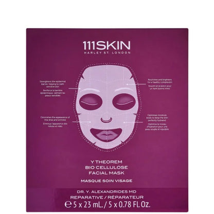 111SKIN Y Theorem Bio Cellulose Facial Mask Box