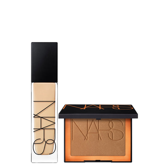 NARS Natural Longwear Foundation 30ml and NARS Laguna Bronzing Powder 2.8g (Various Shades)