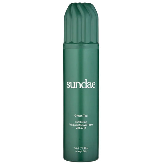 SUNDAE Body Green Tea Exfoliating Whipped Shower Foam with Kakadu Plum and Finger Lime 260ml
