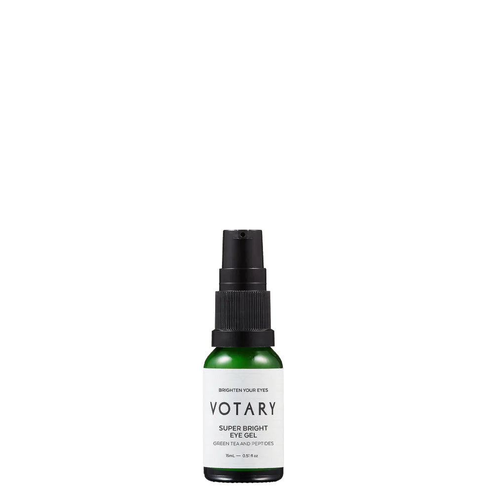 Votary Super Bright Eye Gel with Green Tea and Peptides 15ml