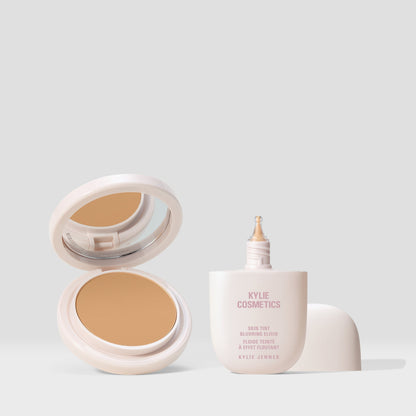 Natural Blur Powder Foundation & Skin Tint Blurring Elixir Duo